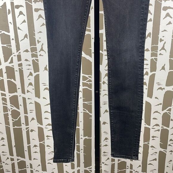 Hudson Krista Super Skinny Black Wash Jeans 26 - Picture 4 of 11